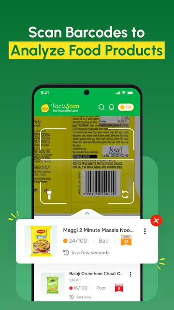 FactsScan: Food Scanner App screenshot 2