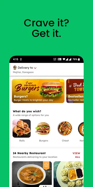HungerBay - Food Delivery screenshot 1