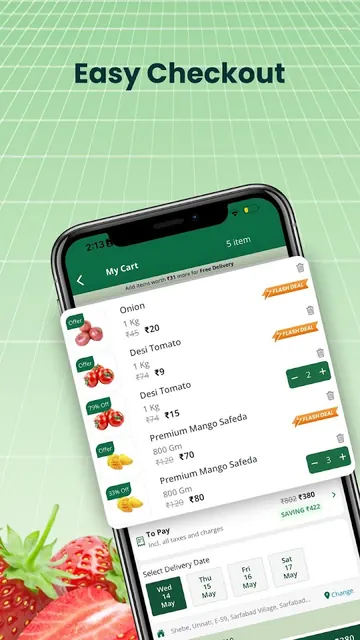 Fruits & Vegetable App-VegEase screenshot 6