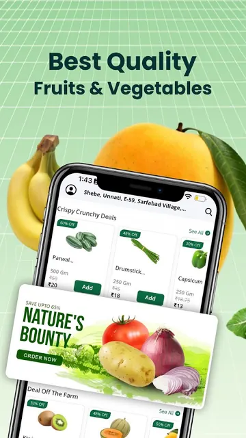 Fruits & Vegetable App-VegEase screenshot 3