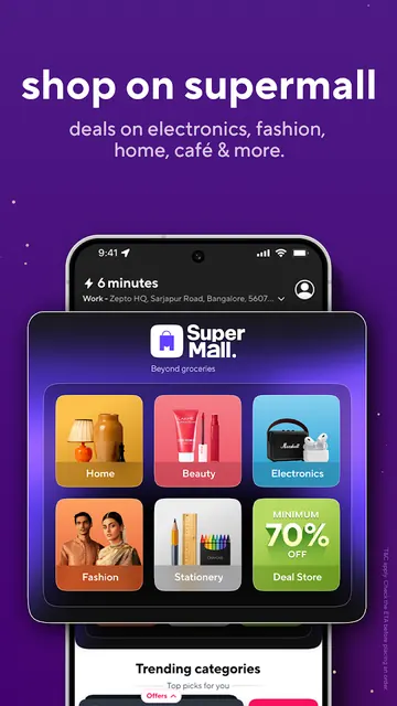 Zepto: Groceries in minutes screenshot 4
