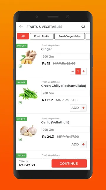 FOODRO - Grocery Shopping screenshot 4