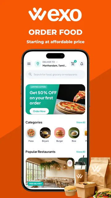 Wexo | Your delivery partner screenshot 2
