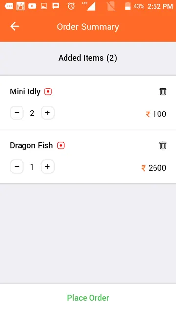 foaps Orders screenshot 1