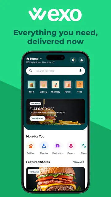 Wexo | Your delivery partner screenshot 1