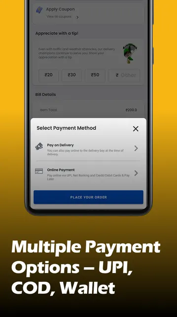 Capsico - Food Delivery App screenshot 4
