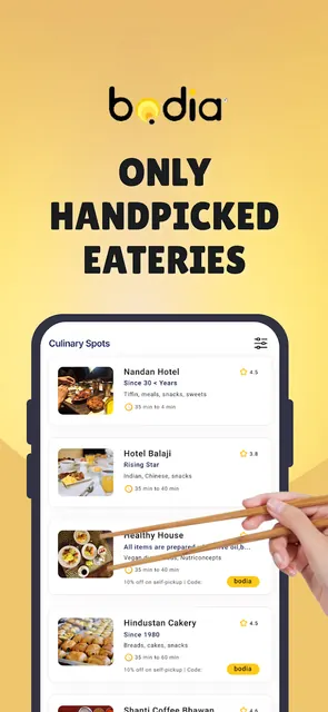 Bodia - Curated Food Delivery screenshot 4