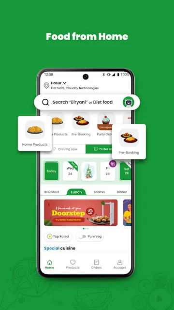 Cookr : Celebrate Home Food screenshot 1