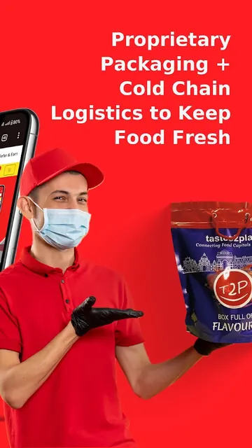 t2p - Intercity Food Delivery screenshot 3
