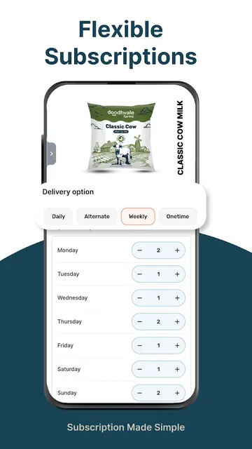 Doodhvale Farms: Milk Delivery screenshot 3