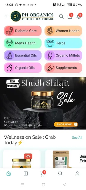 PH Organic and Wellness store screenshot 2