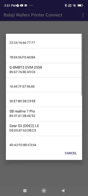 Balaji Wafers Printer Connect screenshot 3