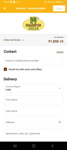Dhampur Green screenshot 4
