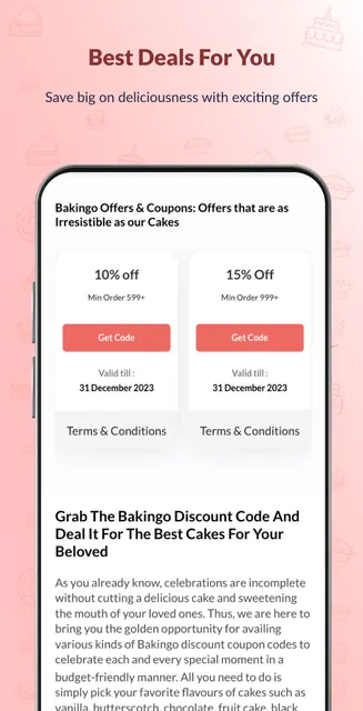 Bakingo: Online Cake Delivery screenshot 5