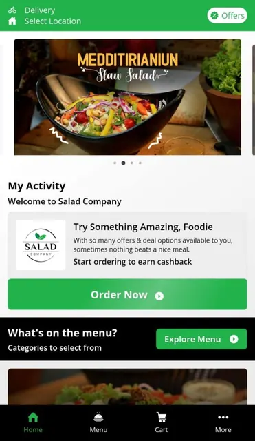 Salad Company screenshot 1