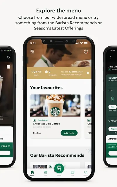 Starbucks India screenshot 1