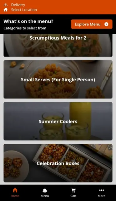 SR Foods screenshot 2