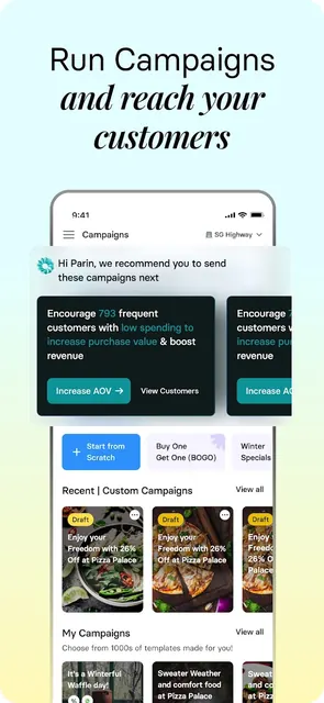 Reelo: Restaurant Loyalty CRM screenshot 2