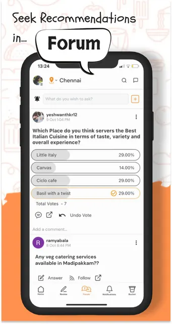 Foodwall screenshot 2