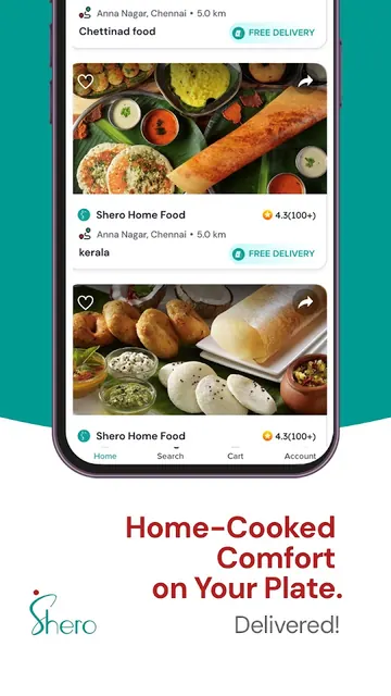 Shero: Order Home-cooked Meals screenshot 1