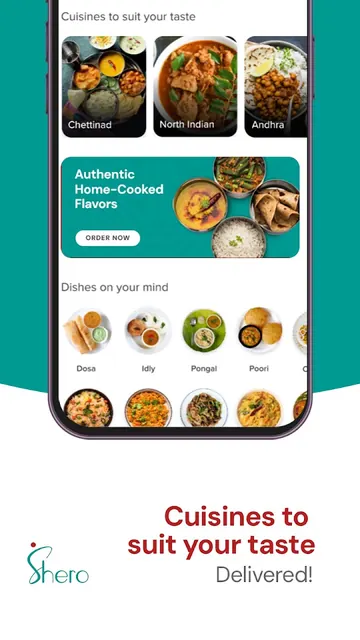 Shero: Order Home-cooked Meals screenshot 2