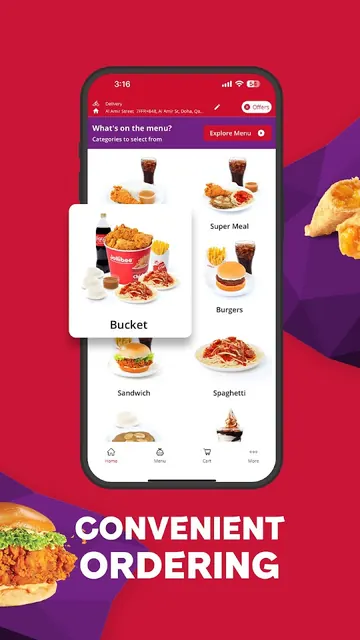 Jollibee Qatar screenshot 2