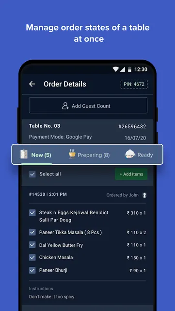 DotPe Waiter App screenshot 4