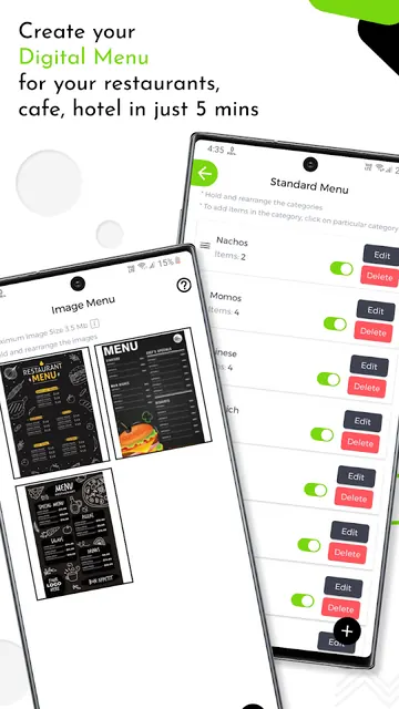 InstantMenu - Digital QR Menu screenshot 1