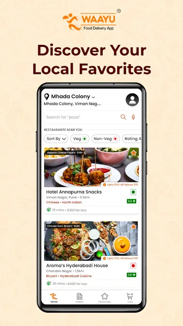 WAAYU - Food Delivery & Pickup screenshot 5