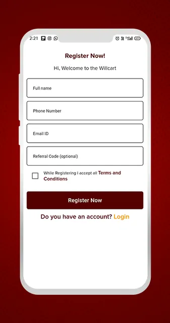 Willcart screenshot 1