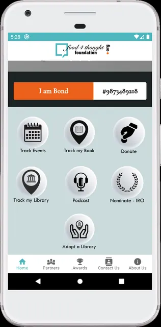 Food4ThoughtFoundation screenshot 2