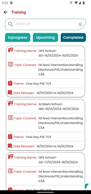 Arpan's Training MIS screenshot 4