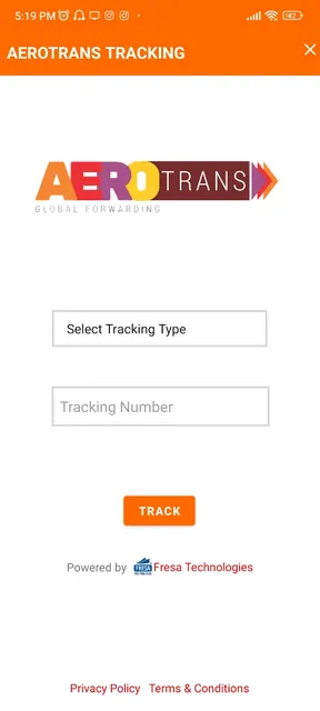 Aerotrans Tracking screenshot 2