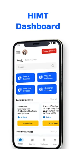 HIMT Booking screenshot 2