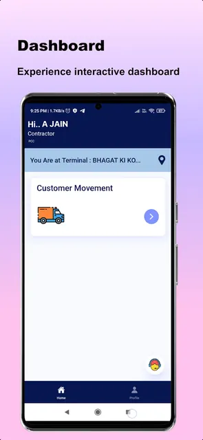 CONCOR e-Logistics Transporter screenshot 2