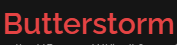 Butterstorm logo