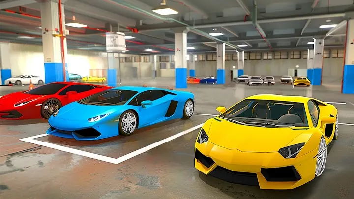 Multi Level Police Car Parking screenshot 1
