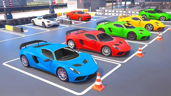 Multi Level Police Car Parking screenshot 5