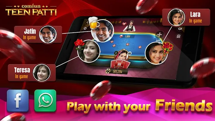 Teen Patti Comfun Card Online screenshot 1
