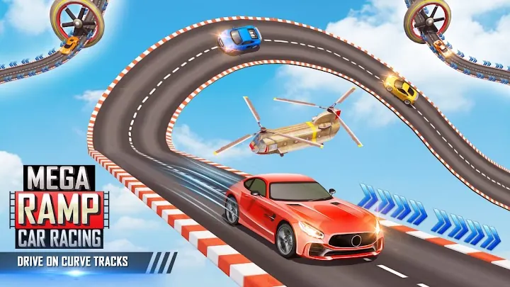 Mega Ramp Car Racing Master 3D screenshot 3