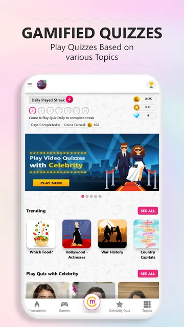 mChamp Trivia Quiz screenshot 2