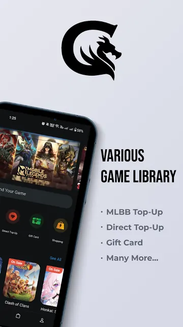 Dragon Groot - Games Topup App screenshot 1