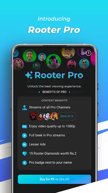 Rooter: Watch Gaming & Esports screenshot 1
