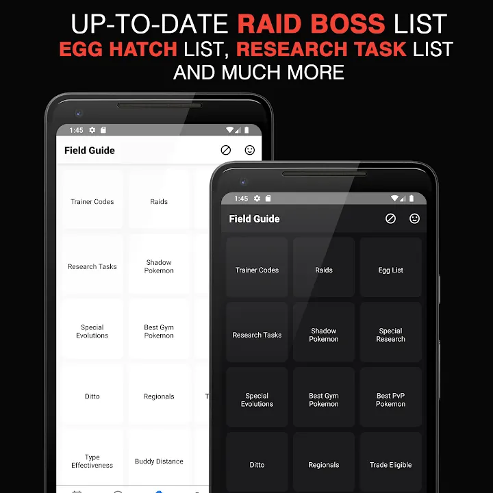 GO Field Guide (Events, Raids) screenshot 3