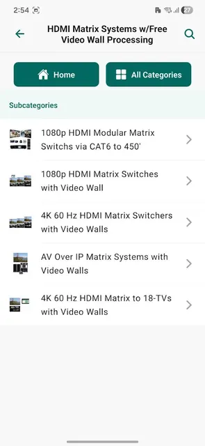 HDTV Supply Catalog screenshot 3
