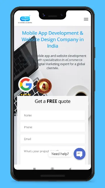 CB - Website, Mobile App & SEO screenshot 2