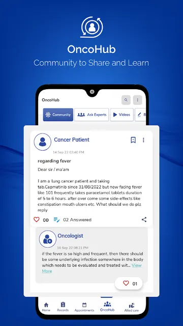 OncoBuddy: The Cancer Care App screenshot 4