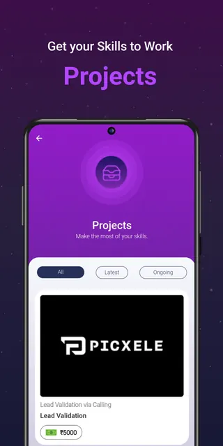 Picxele: Perform Tasks & Earn screenshot 3