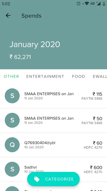 FinBox Finance Manager screenshot 2