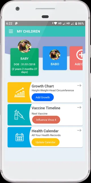 Child Vaccine Parenting lulaby screenshot 3